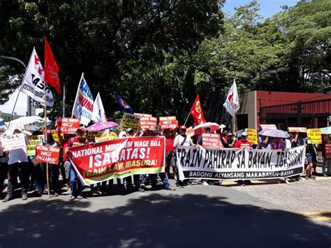Makabayan bloc pushes for P750 daily wage hike nationwide for .